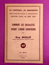 MOLLET Guy - Comment les