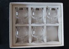 SÈVRES Verres à dégustation Cognac cristal 