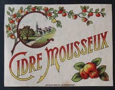 Ancienne étiquette boisson