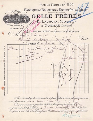 Cognac bouchons gelle - cognac,