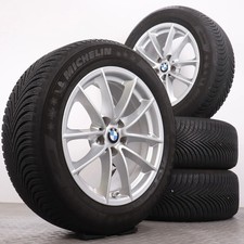 Roues d'hiver 17 pouces BMW 5er G30 G31 jantes d'origine 225/55R17 pneus d'hiver