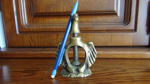Rare casse noix bronze et - noix,
