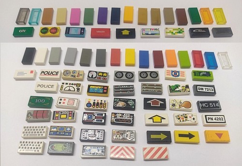 Lego plaque lisse 1x2 plate - lego,
