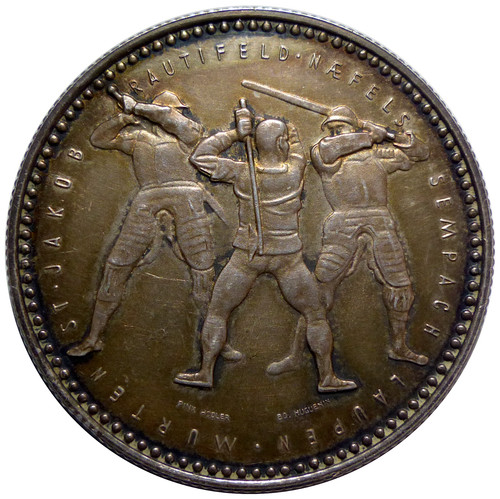 Médaille tir suisse glarus - de,