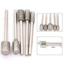Lot de 5 outils de meulage diamant��s premium pour gravure et d��coupe de verre