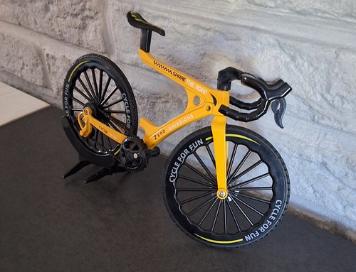 Vélo cycliste miniature - vélo,