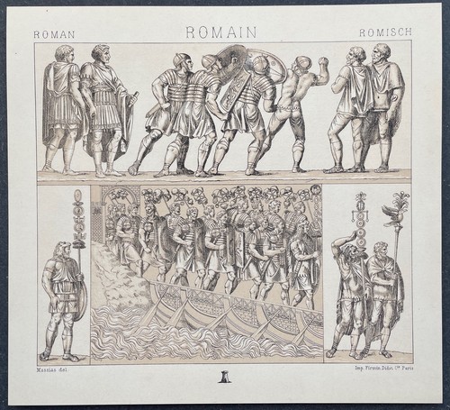 Costume historique romain - historique,