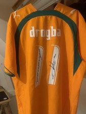 Didier Drogba Signed Jersey
