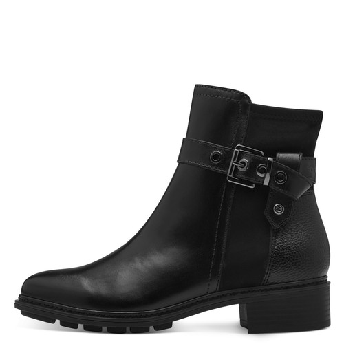 Bottines femme hiver cuir noir - hiver,