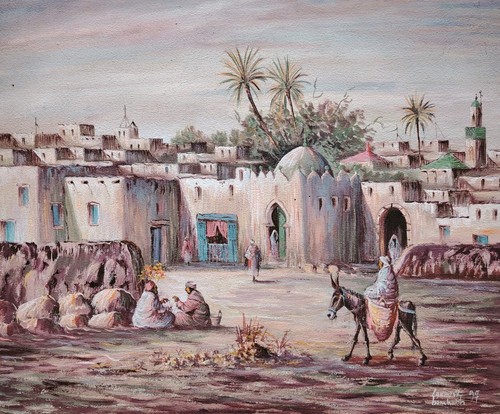 Belle peinture sur toile - sur,