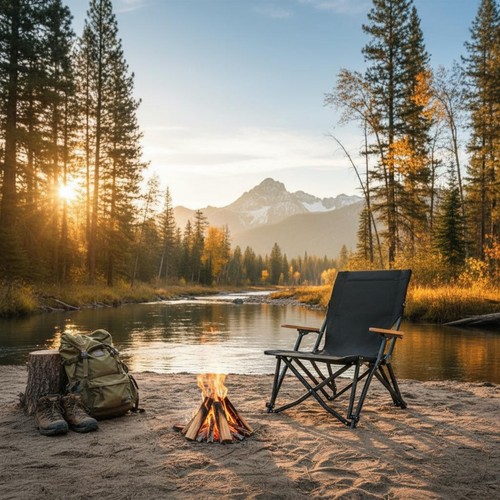 Chaise camping réglable - de,