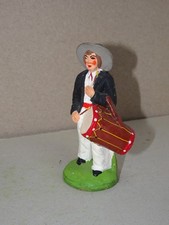 Santon Carbonel 7 cm Taille 2 Homme Tambourinaire crèche Provence