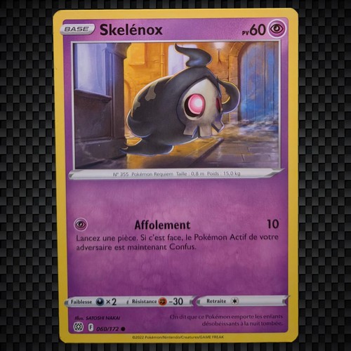 Cartes pokémon skelénox - pokémon, :