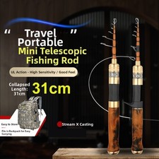 Canne à pêche carbone 1,5 m