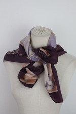 BENETTON Foulard Écharpe Soie