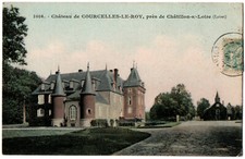 CPA 45 - COURCELLES-LE-ROY (Loiret) - 1016. Château de Courcelles