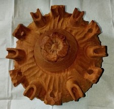 Bonbonnière bois sculpté travail africain