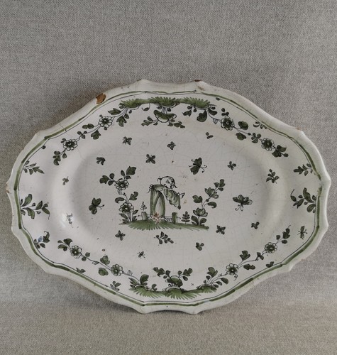 Magnifique plat ceramique - plat,