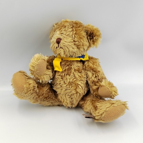 Peluche ours marron articulé