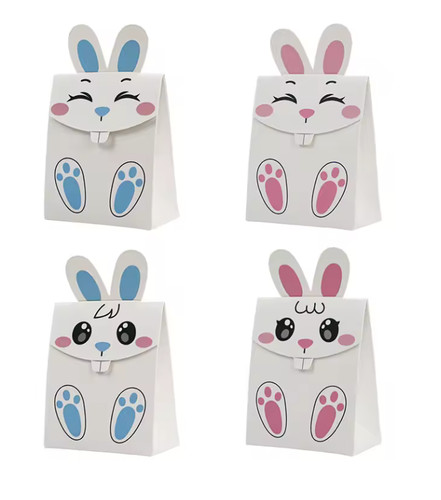 Boîtes bonbons pâques lapin - pâques,