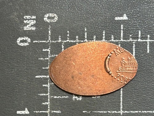 Penny aplatit pressé - aplatit, allongé