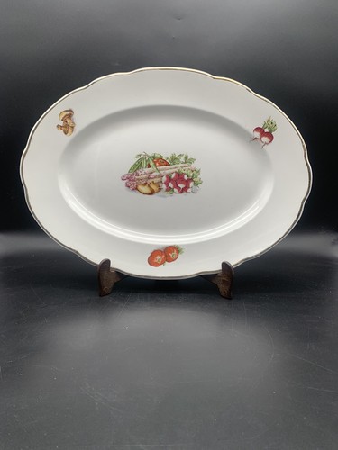 Plat ovale porcelaine - ovale, en