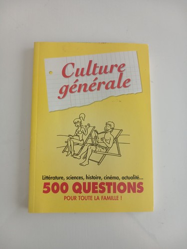 Livre quiz culture - de,