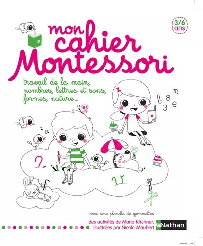 Mon cahier montessori marie - cahier, montessori,