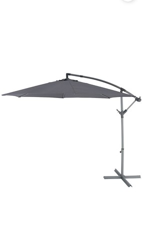 Parasol déporté sur - , pied
