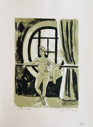 Yves brayer danseuse à - brayer, la