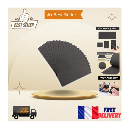 Papier verre 320 grit - grit, 21
