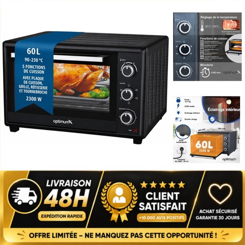 Optimumx four électrique 60l - Électrique,