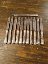 Serie 12 Couteaux Metal