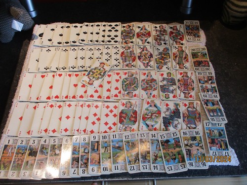 Ancien jeu cartes - ancien, le