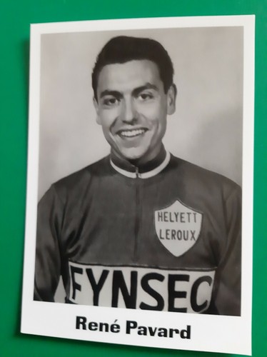 Cyclisme carte cycliste rene - carte,