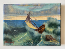 Ancien petit tableau hst - ancien,