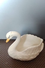 Cygne Vintage Cache Pot Ou