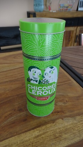 Plv chicoree leroux cafe boite - plv,