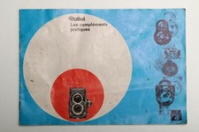 ROLLEI LES COMPLEMENTS OPTIQUES CATALOGUE ACCESSOIRES ROLLEIFLEX 