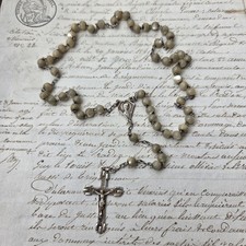 Chapelet Ancien Argent et