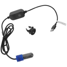 Petit chauffage USB pour aquarium à poissons betta - Température réglable - Noir