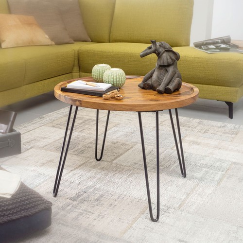 Finebuy table basse bois - table,