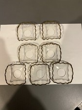 Lot 5 anciennes bobèches de