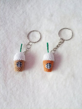  Frappuccino Coffee Keychain