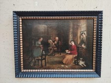 Antique Tableau Peint Flamand