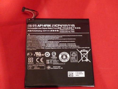 Batterie tablette acer iconia - tablette,