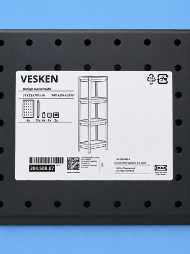 étagère ikea vesken - Étagère,