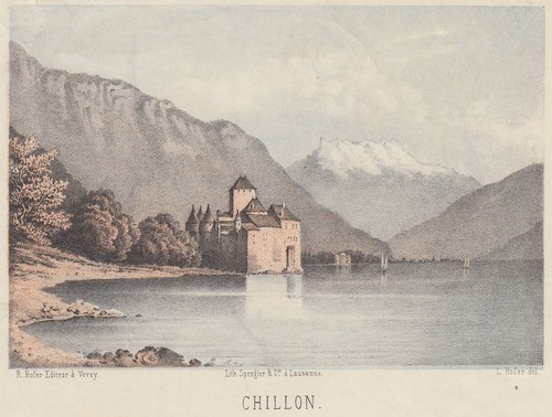 Chillon lac léman - chillon,