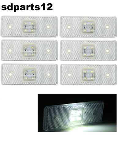 Feux gabarit blanc led - 6,