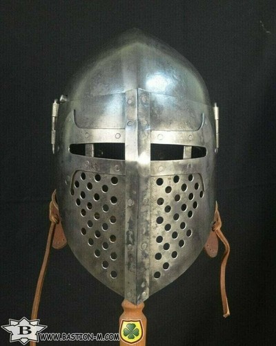 Casque bascinet chevalier - casque,